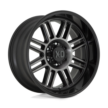 XD aluminum wheels XD 850 CAGE wheel 20x9 8x165.1 125.1 ET18, Gloss black | races-shop.com