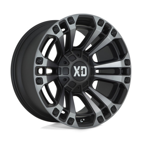 XD aluminum wheels XD 851 MONSTER 3 wheel 20x9 8x165.1 125.1 ET18, Satin black | races-shop.com