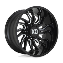 XD 858 TENSION wheel 22x12 6x139.7 106.1 ET-44, Gloss black