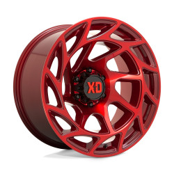 XD 860 ONSLAUGHT wheel 20x10 6x139.7 106.1 ET-18, Candy red