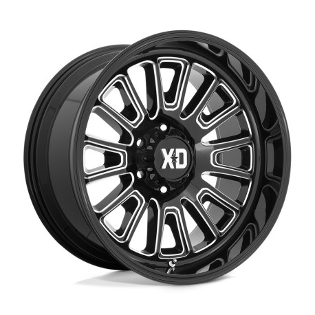 XD aluminum wheels XD 864 ROVER wheel 22x12 8x180 124.2 ET-44, Gloss black | races-shop.com