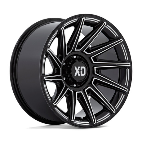 XD aluminum wheels XD 867 SPECTER wheel 20x10 8x165.1 125.1 ET-18, Gloss black | races-shop.com