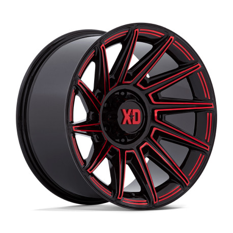 XD aluminum wheels XD 867 SPECTER wheel 20x10 8x180 124.2 ET-18, Gloss black | races-shop.com