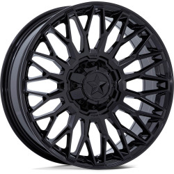 MSA Offroad Wheels M50 CLUBBER wheel 15x7 4x137/4x156 110.1 ET10, Gloss black