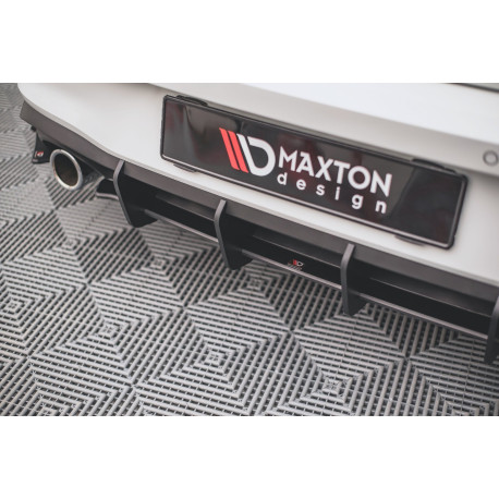 Body kit and visual accessories RACING DURABILLITY Rear Diffuser V1 Volkswagen Golf 8 GTI | races-shop.com