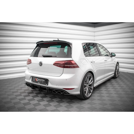 Body kit and visual accessories STREET PRO Rear Diffuser Volkswagen Golf R Mk7 | races-shop.com