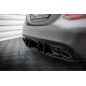 Body kit and visual accessories MAXTON DESIGN Street Pro rear diffuser for Mercedes-AMG C63 Sedan / Estate W205 Facelift | races-shop.com