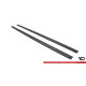 Body kit and visual accessories MAXTON DESIGN Street Pro side skirts diffusers + Flaps for Mercedes-AMG C63 Sedan / Estate W205 Facelift | races-shop.com