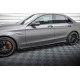 Body kit and visual accessories MAXTON DESIGN Street Pro side skirts diffusers + Flaps for Mercedes-AMG C63 Sedan / Estate W205 Facelift | races-shop.com