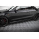 Body kit and visual accessories STREET PRO Side Skirts Diffusers + Flaps Audi A5 / A5 S-Line / S5 Coupe / Cabrio 8T / 8T Facelift | races-shop.com