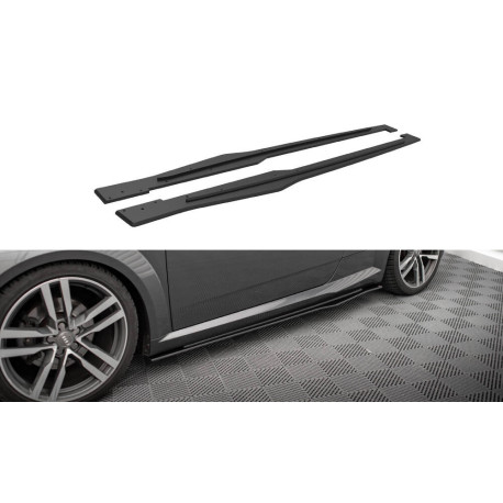 Body kit and visual accessories STREET PRO Side Skirts Diffusers + Flaps Audi TT S / S-Line 8S | races-shop.com