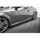 Body kit and visual accessories STREET PRO Side Skirts Diffusers + Flaps Audi TT S / S-Line 8S | races-shop.com
