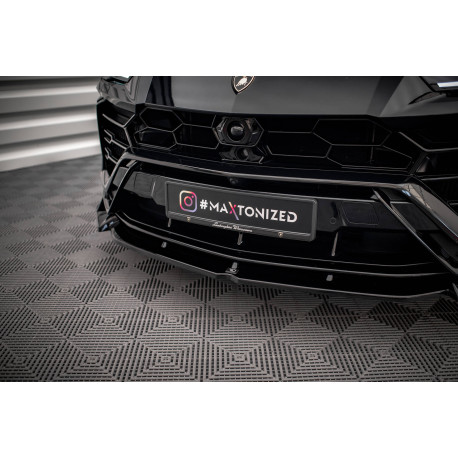 Body kit and visual accessories Front Splitter V1 Lamborghini Urus Mk1 | races-shop.com
