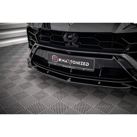 Body kit and visual accessories Front Splitter V2 Lamborghini Urus Mk1 | races-shop.com