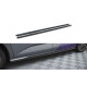 Body kit and visual accessories MAXTON DESIGN side skirts diffusers for Volkswagen Multivan T7, glossy black | races-shop.com