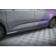 Body kit and visual accessories MAXTON DESIGN side skirts diffusers for Volkswagen Multivan T7, glossy black | races-shop.com