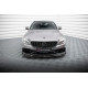 MAXTON DESIGN front splitter for Mercedes-AMG C63 Sedan / Estate W205 Facelift, glossy black, V2