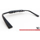 Body kit and visual accessories MAXTON DESIGN central rear splitter for Mercedes-AMG C63 Sedan (with vertical bars), glossy black | races-shop.com