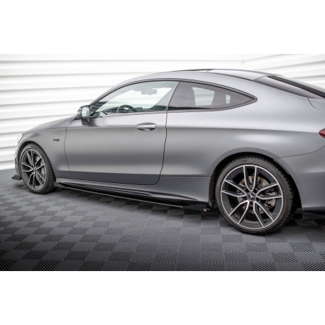 Body kit and visual accessories Side Flaps Mercedes-AMG C43 Coupe C205 Facelift | races-shop.com
