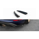 Body kit and visual accessories MAXTON DESIGN rear side splitters for Porsche 718 Cayman GT4 RS 982c, glossy black | races-shop.com