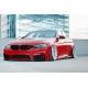 Body kit and visual accessories Front Splitter + Frames For Side Air Intakes BMW M3 F80 | races-shop.com