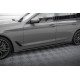 Body kit and visual accessories MAXTON DESIGN side skirts diffusers for BMW 5 G30 / G31 Facelift, glossy black | races-shop.com