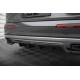 Body kit and visual accessories Central Rear Splitter (with vertical bars) Audi Q7 Mk2 | races-shop.com