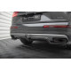 Body kit and visual accessories Central Rear Splitter (with vertical bars) Audi Q7 Mk2 | races-shop.com