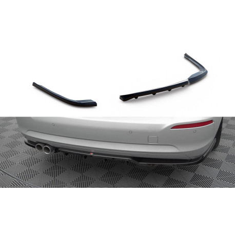 Body kit and visual accessories Central Rear Splitter (with vertical bars) BMW 3 GT F34 Facelift | races-shop.com