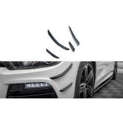 Front Bumper Wings (Canards) Volkswagen Scirocco R Mk3