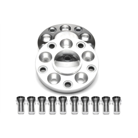 To change the PCD/ bore hole dimension Set of 2psc wheel spacers RACES hub adaptor 5x100 to 5x112, width 20mm (57,1/66,6) | races-shop.com
