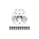 To change the PCD/ bore hole dimension Set of 2psc wheel spacers RACES hub adaptor 5x100 to 5x130, width 15mm (57,1/71,6) | races-shop.com