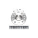 To change the PCD/ bore hole dimension Set of 2psc wheel spacers RACES hub adaptor 5x120 to 5x130, width 15mm (72,6/71,6) | races-shop.com