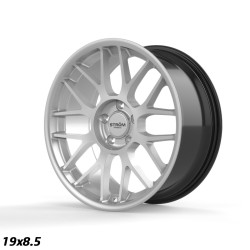 STROM STR2 wheel 19x9.5 5x120 72.6 ET27, Hyper Silver