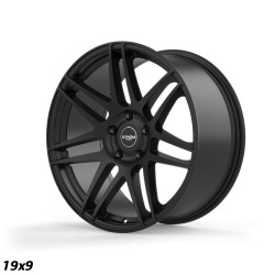 STROM STR3 wheel 19x9 5x120 72.6 ET31, Full Satin Black