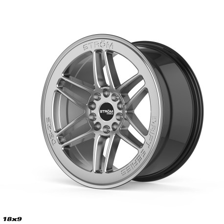ALU disky STROM STROM DS-25 wheel 18x10.5 5x114/120 72.6 ET30, Hyper Black | races-shop.com