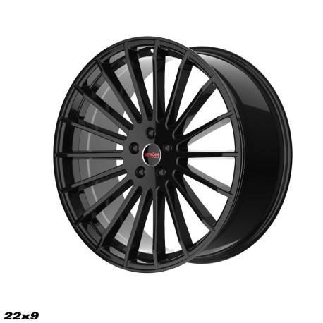ALU disky STROM STROM STR4 wheel 23x10.5 5x112 73.1 ET25, Gloss Black | races-shop.com