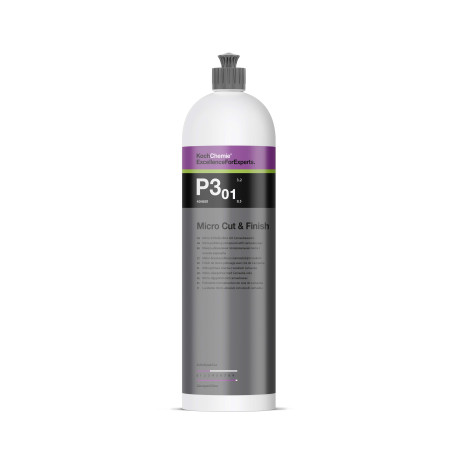 Paint correction Koch Chemie Micro Cut Finish P3.01 - Micro-polishing anti-hologram paste with carnauba wax 1L | races-shop.com