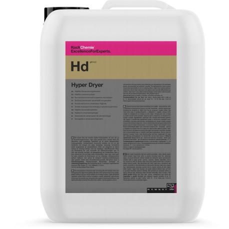 Waxing and paint protection Koch Chemie Hyper Dryer (Hd) - Sušič s nano konzerváciou 10L | races-shop.com