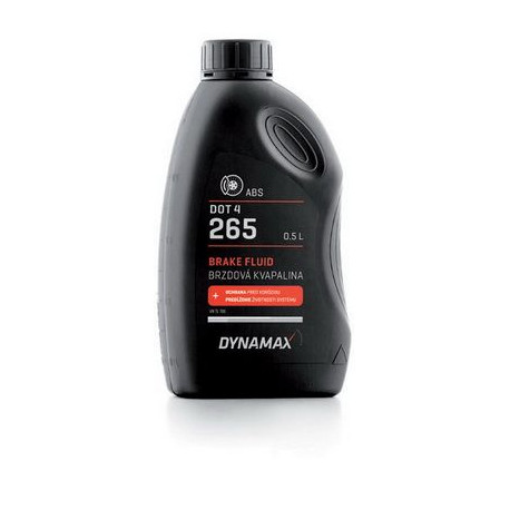 Brake fluids Brzdová kvapalina DYNAMAX 265 DOT4 - 0,5l | races-shop.com