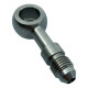 Banjo adaptors Banjo bolt end (long), for AN4 hose straight, 11,2mm (bolts M12x1), stainless steel | races-shop.com