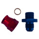 Hardline tubing fittings Straight AN6 fitting to hardline tubing, male | races-shop.com