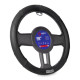 Steering wheel accessories SPARCO CORSA SPS103 steering wheel cover, black (PVC, microfiber) | races-shop.com