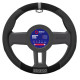 Steering wheel accessories SPARCO CORSA SPS130 steering wheel cover, grey (PVC, suede and rubber) | races-shop.com