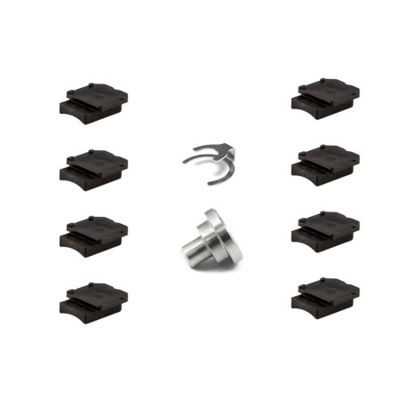 Intake manifold plugs Set of intake manifold caps for VAG 2.0 TDI CR with plastic manifold (no gasket and position limiter) | races-shop.com