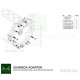 Saab Gearbox adapter plate H B204 B205 B234 B235 - Manual BMW (M57N2) RWD | races-shop.com