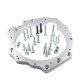 Saab Gearbox adapter plate H B204 B205 B234 B235 - Manual BMW (M57N2) RWD | races-shop.com