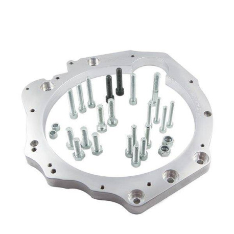 Saab Gearbox adapter plate H B204 B205 B234 B235 - Manual BMW (M57N2) RWD | races-shop.com