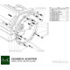 Honda Gearbox adapter plate Honda K K20 K24 - Manual / automat DCT 8HP BMW RWD | races-shop.com