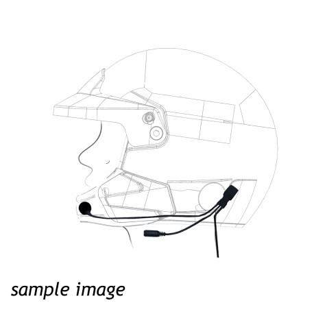Headsets ZeroNoise FULL FACE Headsets Male Nexus 4 PIN STD with Earcups and Speaker Pads Integrated | races-shop.com